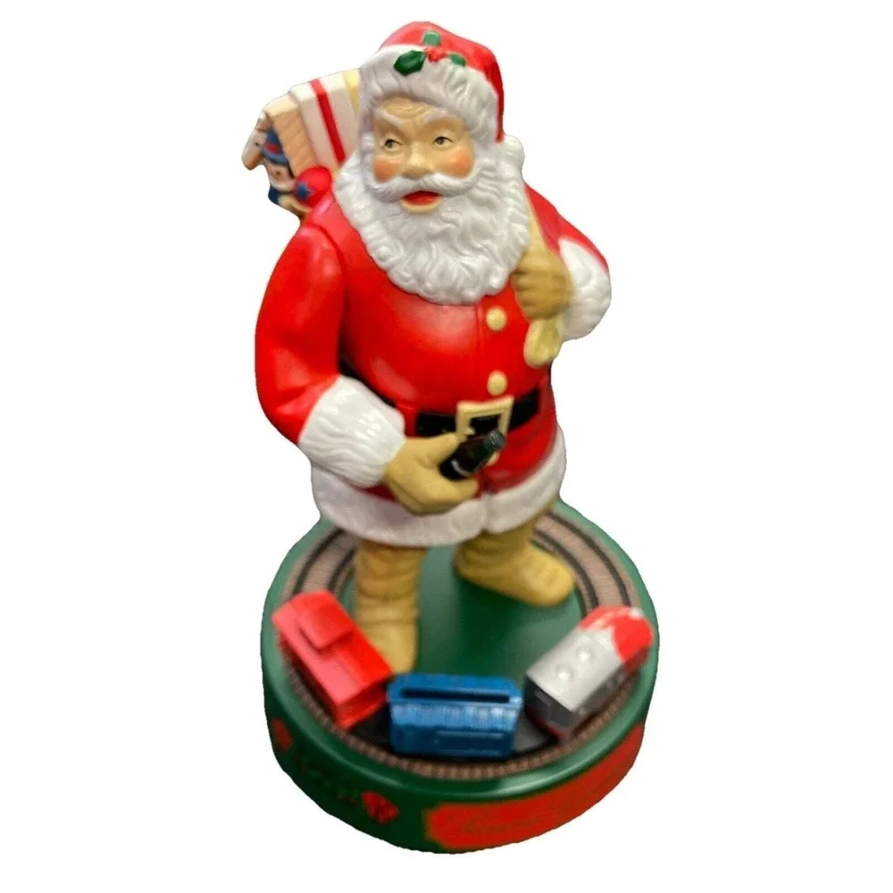 Coca Cola Santa Claus Mechanical Ertl Bank‎ 1st in the Series Moving Train
